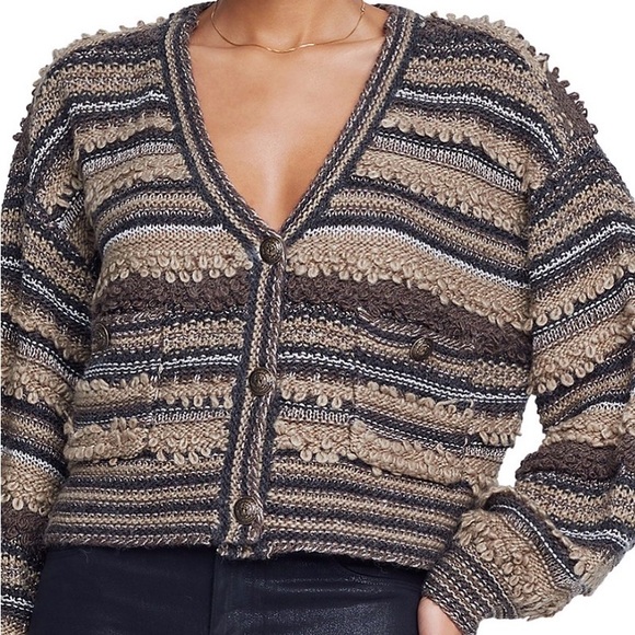 L’AGENCE Harriet Blouson Cardigan - Picture 9 of 9